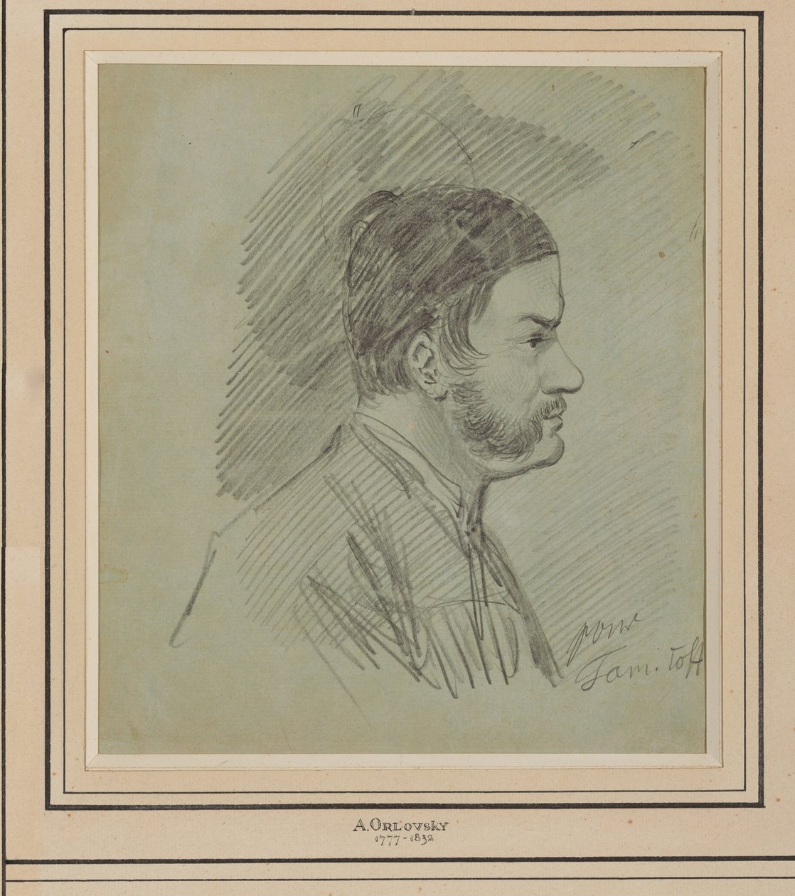 Självporträtt av Alexander Orlowski