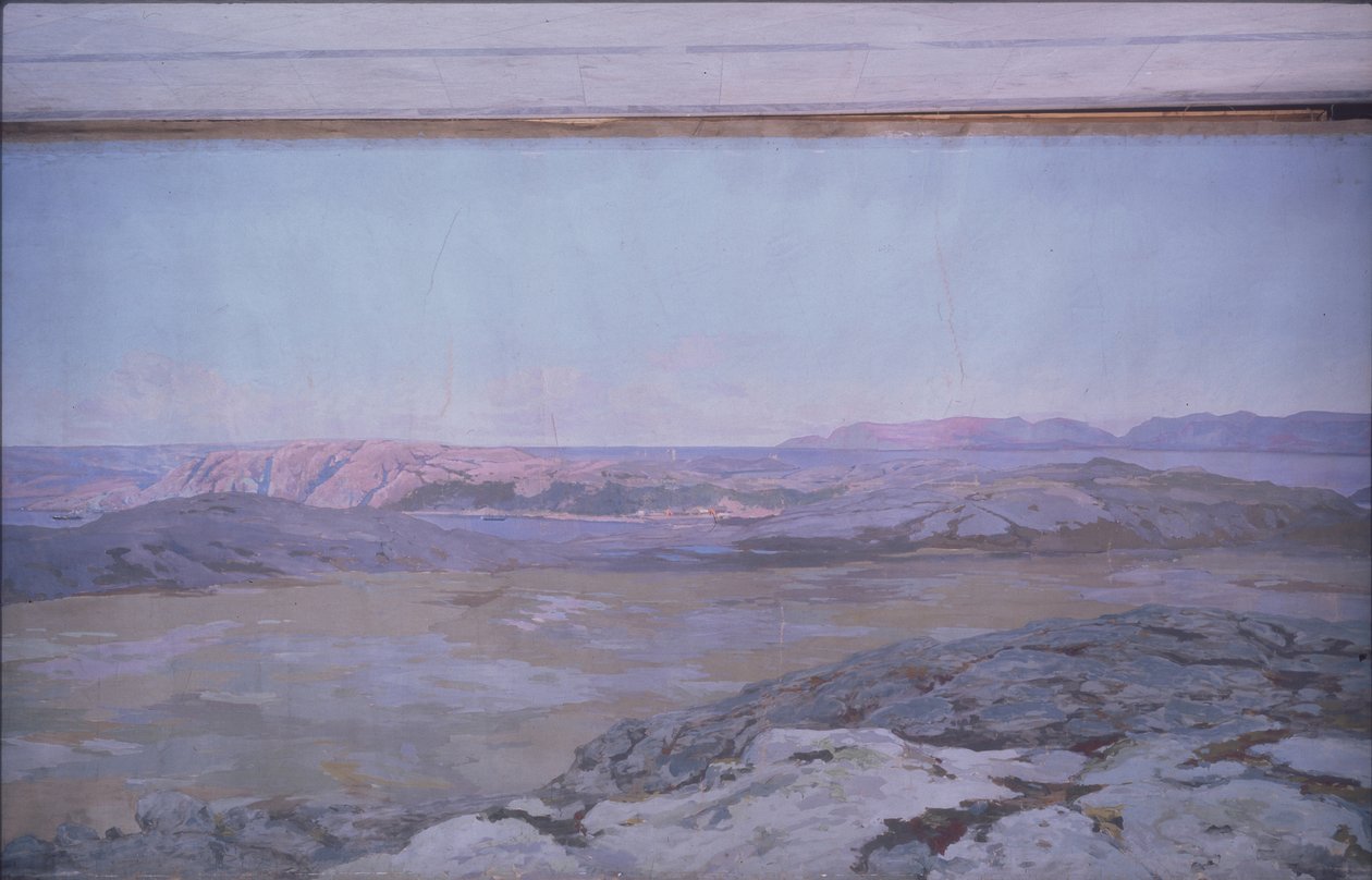 En fjord i Norge av Alexander Alexeyevich Borisov