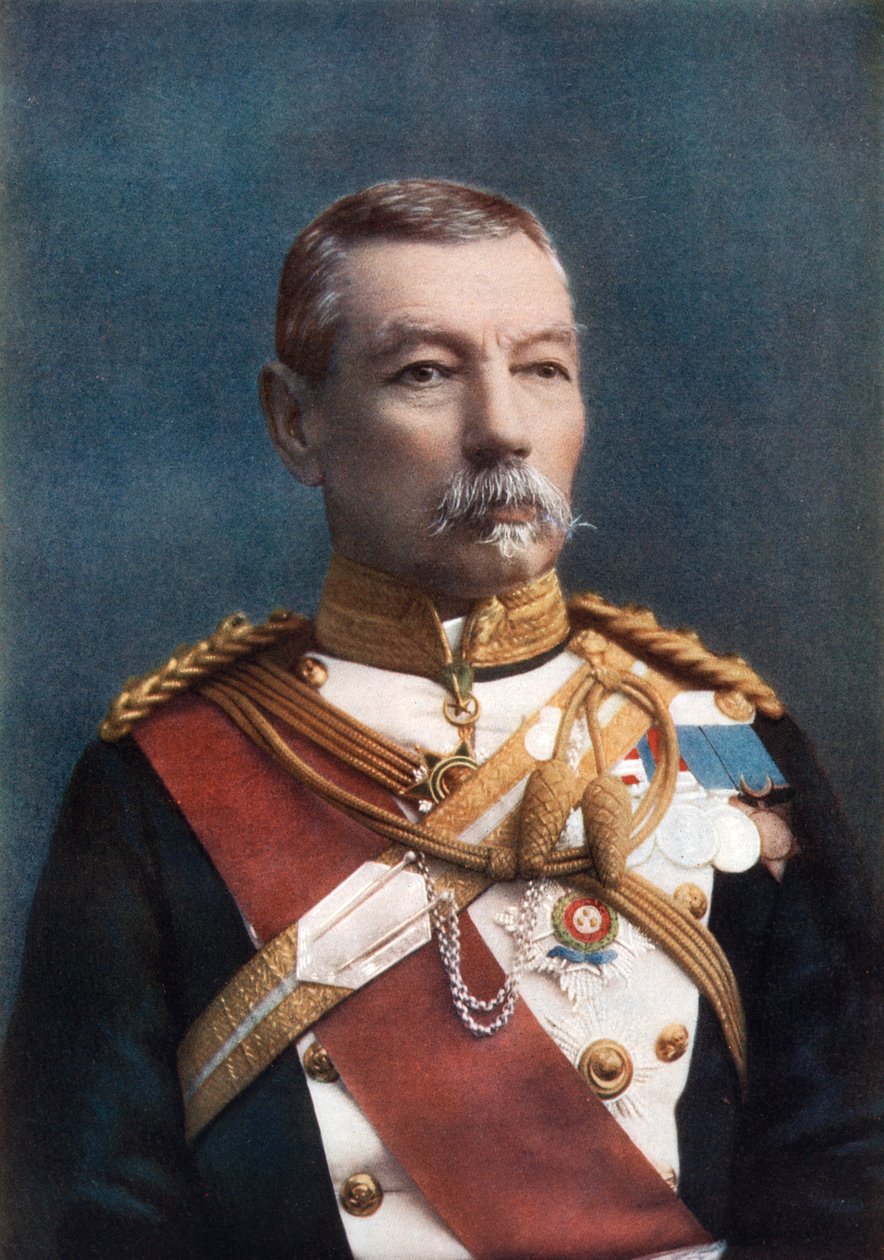 Generallöjtnant Sir Drury Drury-Lowe, överste för 17th Lancers, 1902. av Alexander Bassano