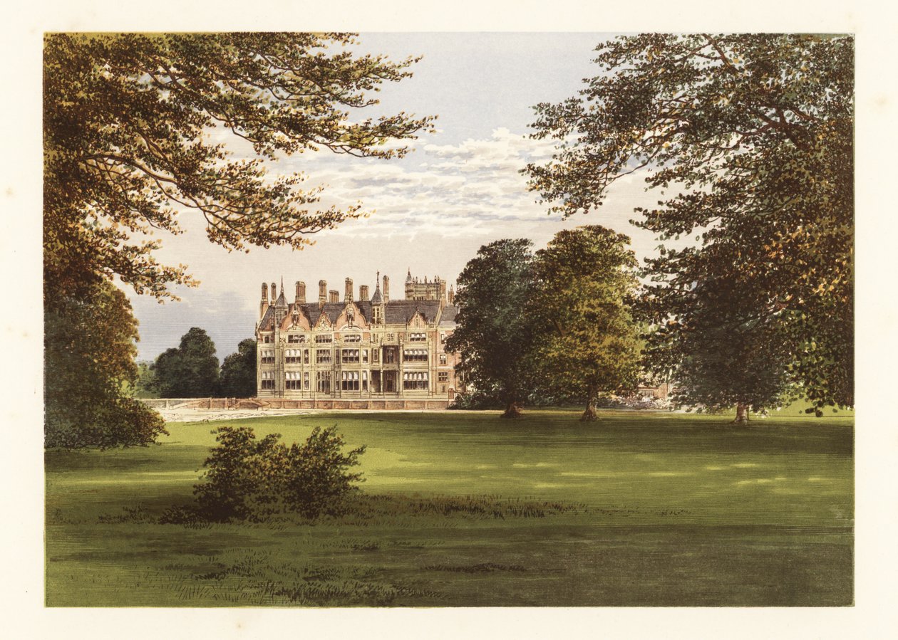 Bearwood, Berkshire, England. ,1880 (gravyr) av Alexander Francis (after) Lydon