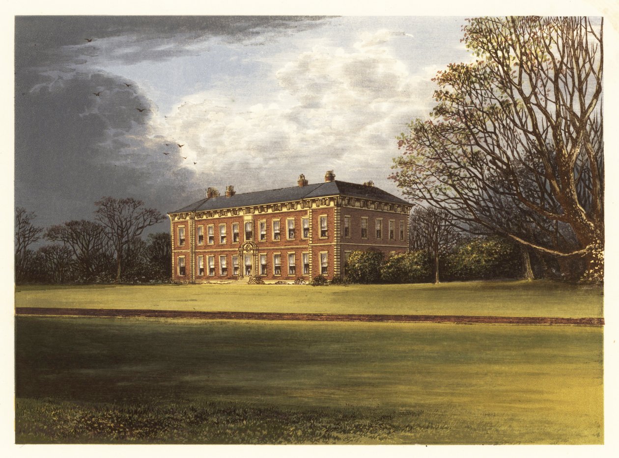Beningbrough Hall, Yorkshire, England. 1880 (gravyr) av Alexander Francis (after) Lydon