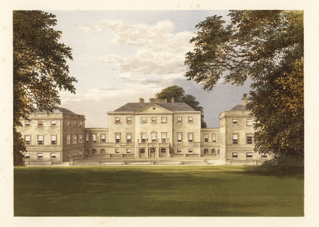 Nuneham Park, Berkshire, England. ,1880 (gravyr) av Alexander Francis (after) Lydon