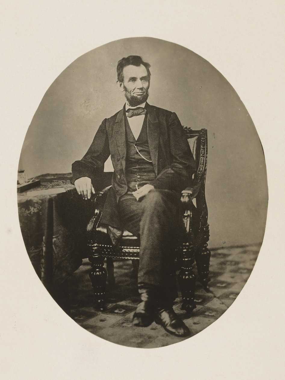 Abraham Lincoln år 1863 av Alexander Gardner