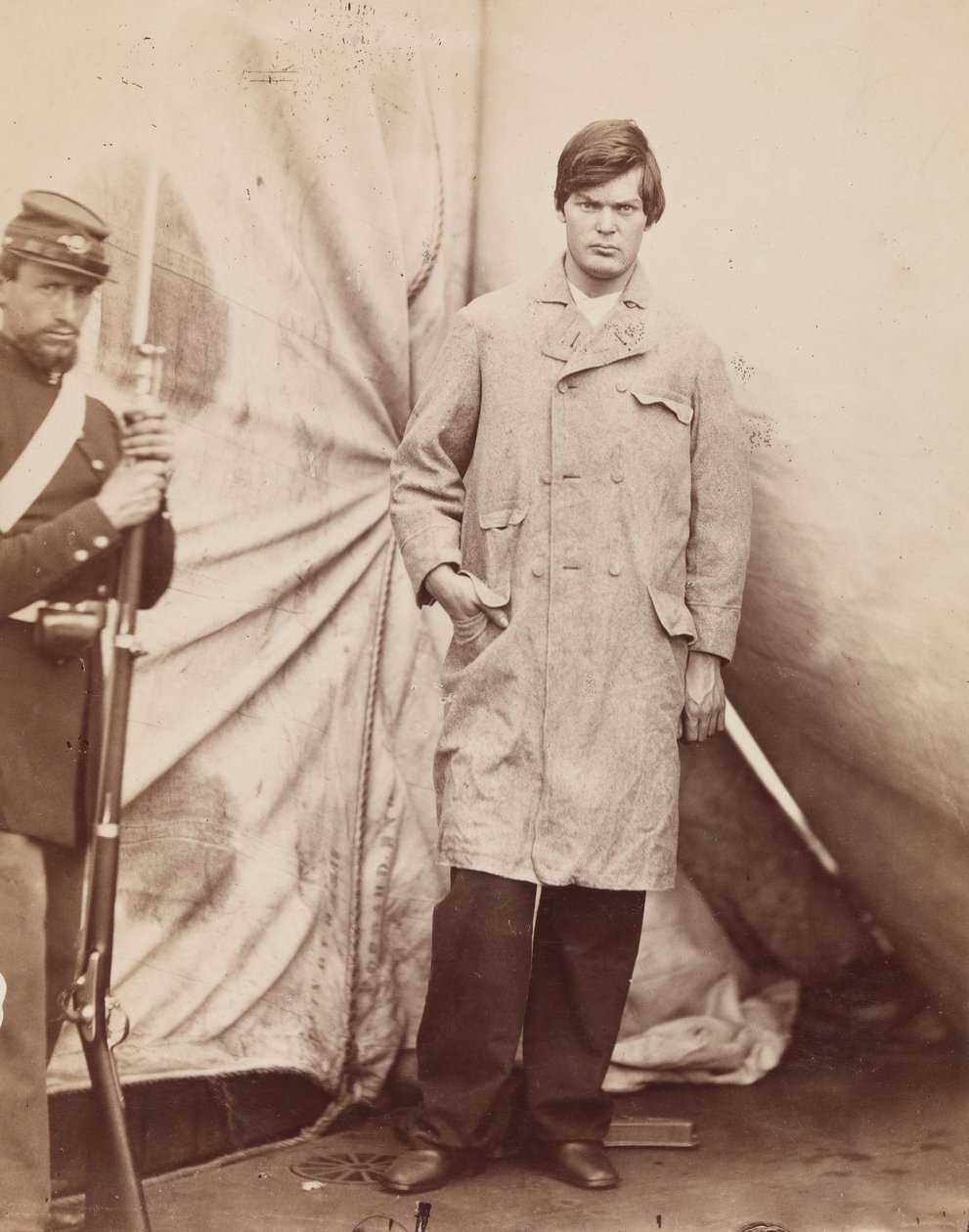 Lewis Powell [alias Lewis Payne], 27 april 1865. av Alexander Gardner