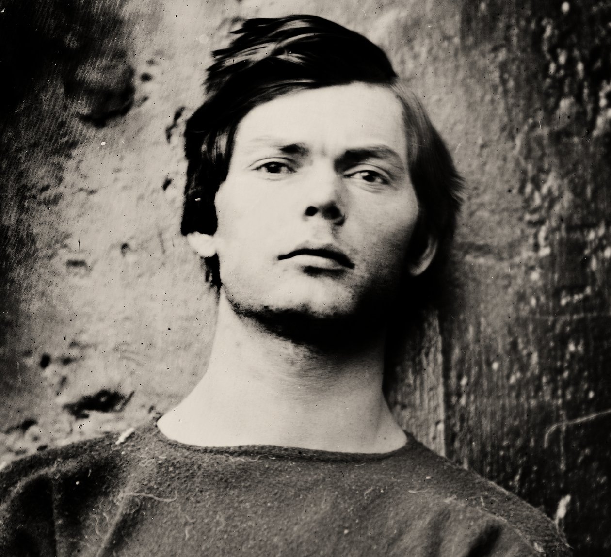 Lewis Powell i handledsjärn ombord på USS Saugus, 1865 av Alexander Gardner