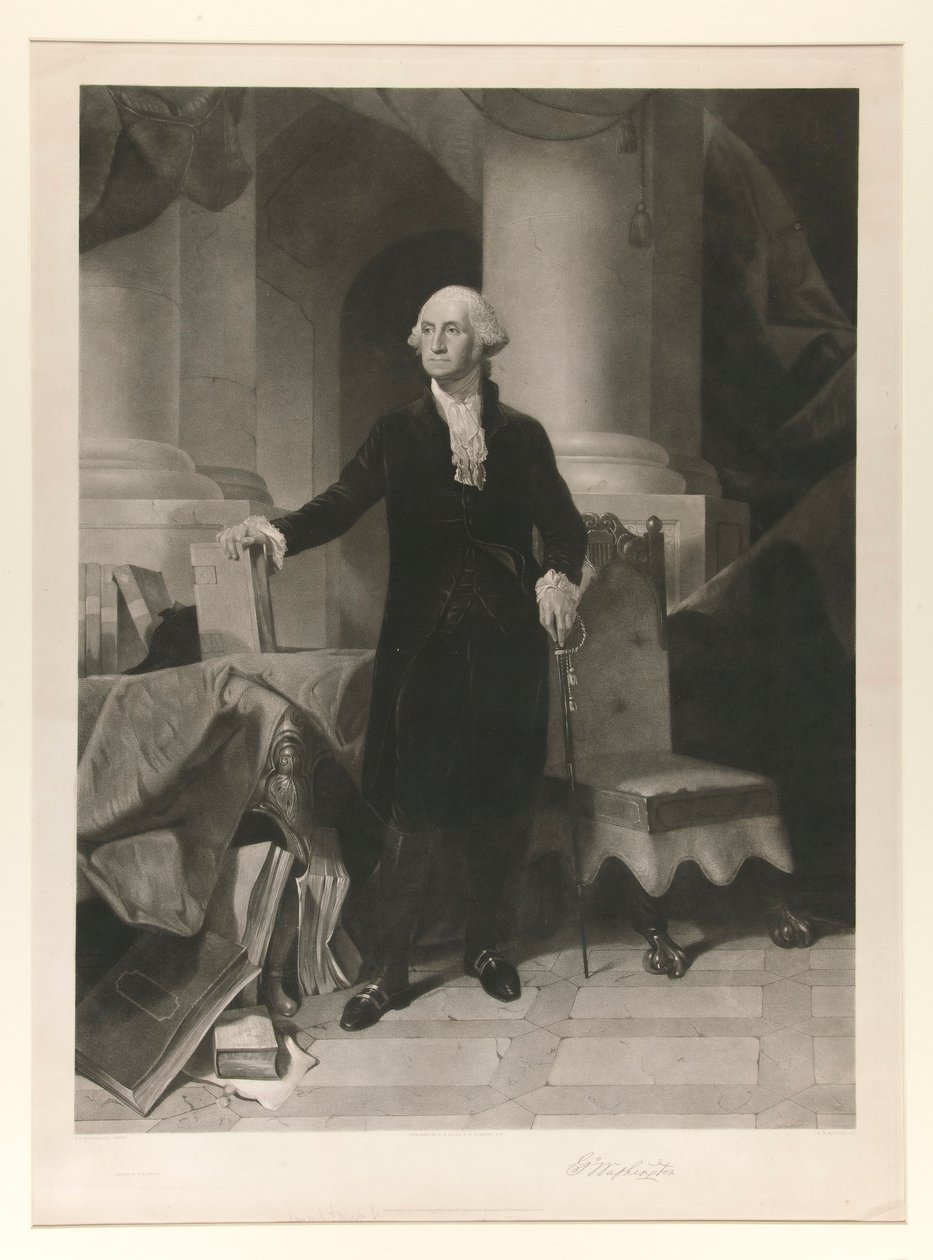 George Washington av Alexander Hay Ritchie