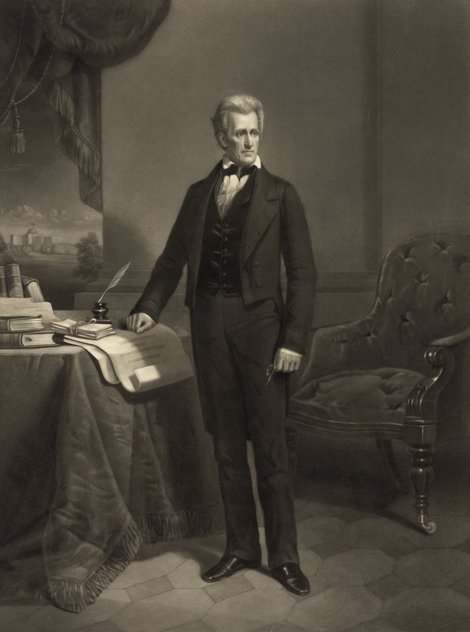 President Jackson, ca 1860 av Alexander Hay Ritchie