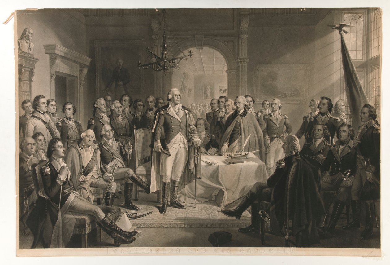 Washington och hans generaler av Alexander Hay Ritchie