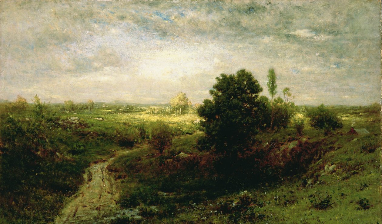 Keene Valley, ca 1884-86 av Alexander Helwig Wyant