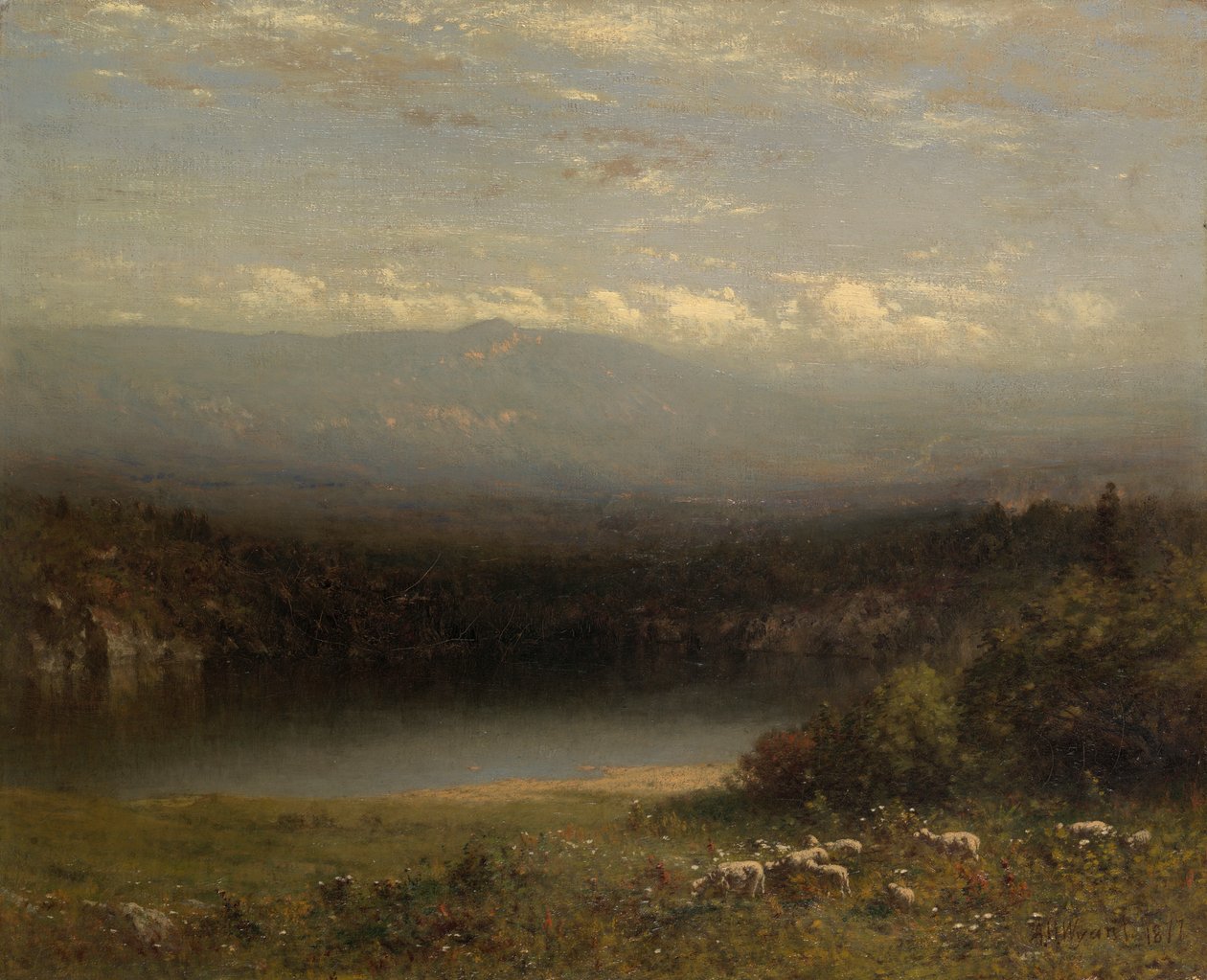 Bergssjö av Alexander Helwig Wyant