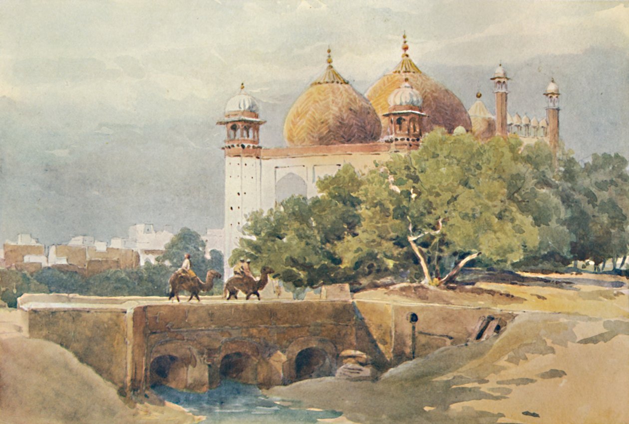 The Jumma Musjid, Agra, c1880 1905. av Alexander Henry Hallam Murray