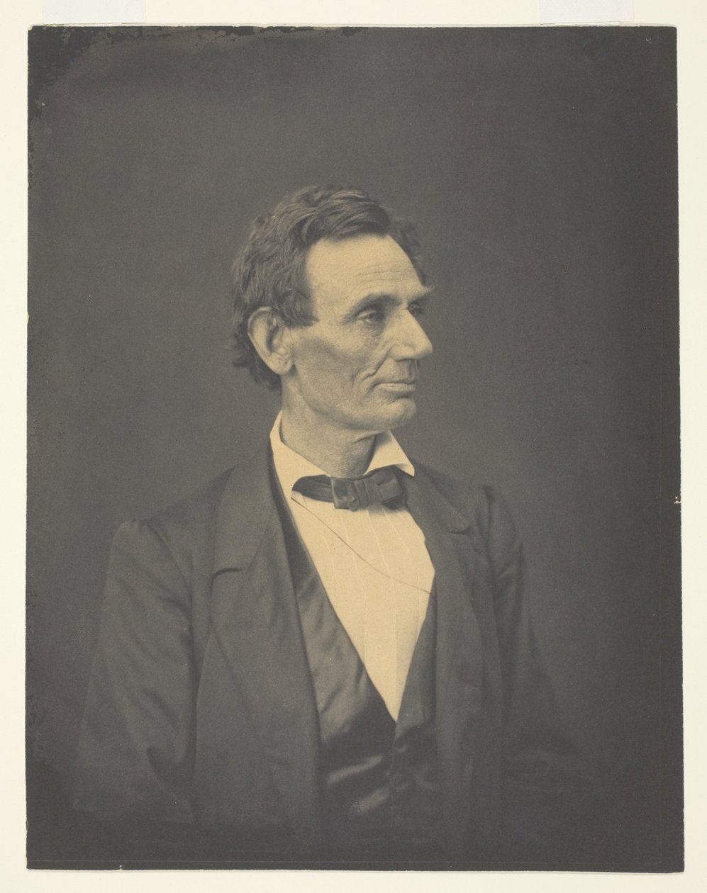 Abraham Lincoln, Springfield, Illinois av Alexander Hesler