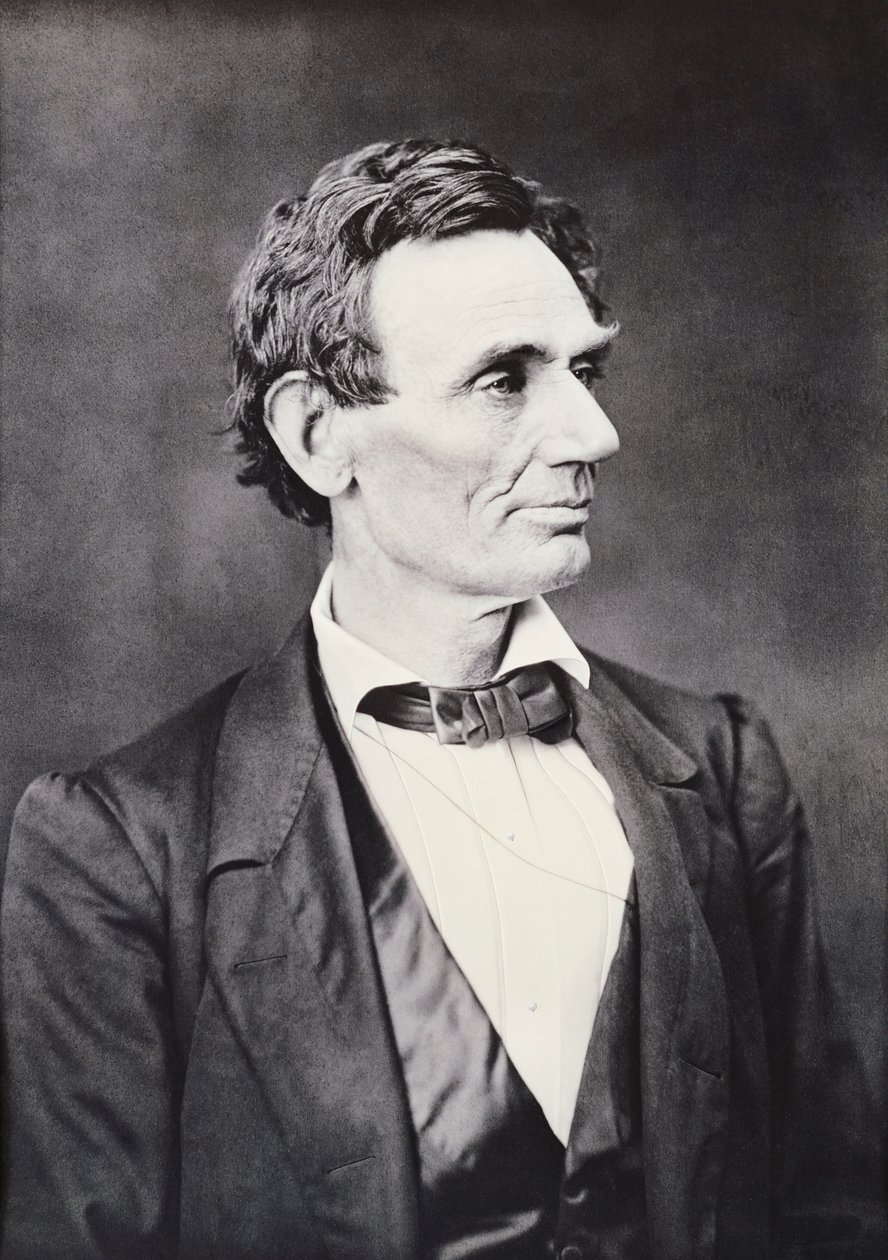 Abraham Lincoln, ca 1860 av Alexander Hesler