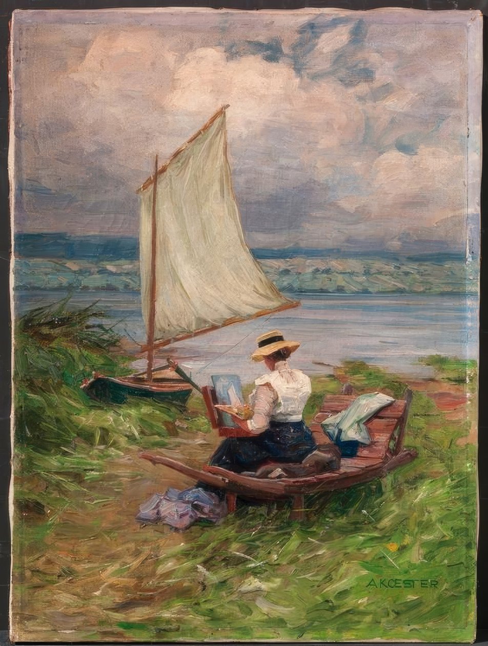 A.Koester, Bodensjön av Alexander Köster