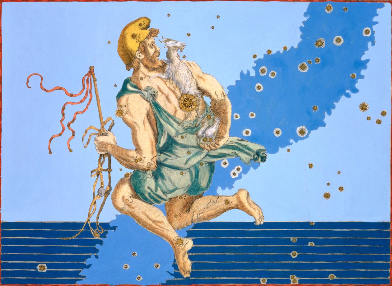 Stjärnbilden Auriga, 1603 av Alexander Mair