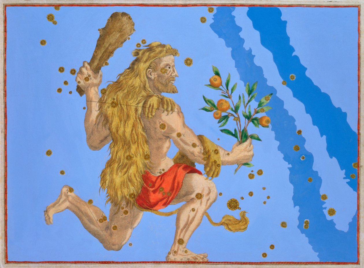 Konstellationen Herkules, 1603 av Alexander Mair