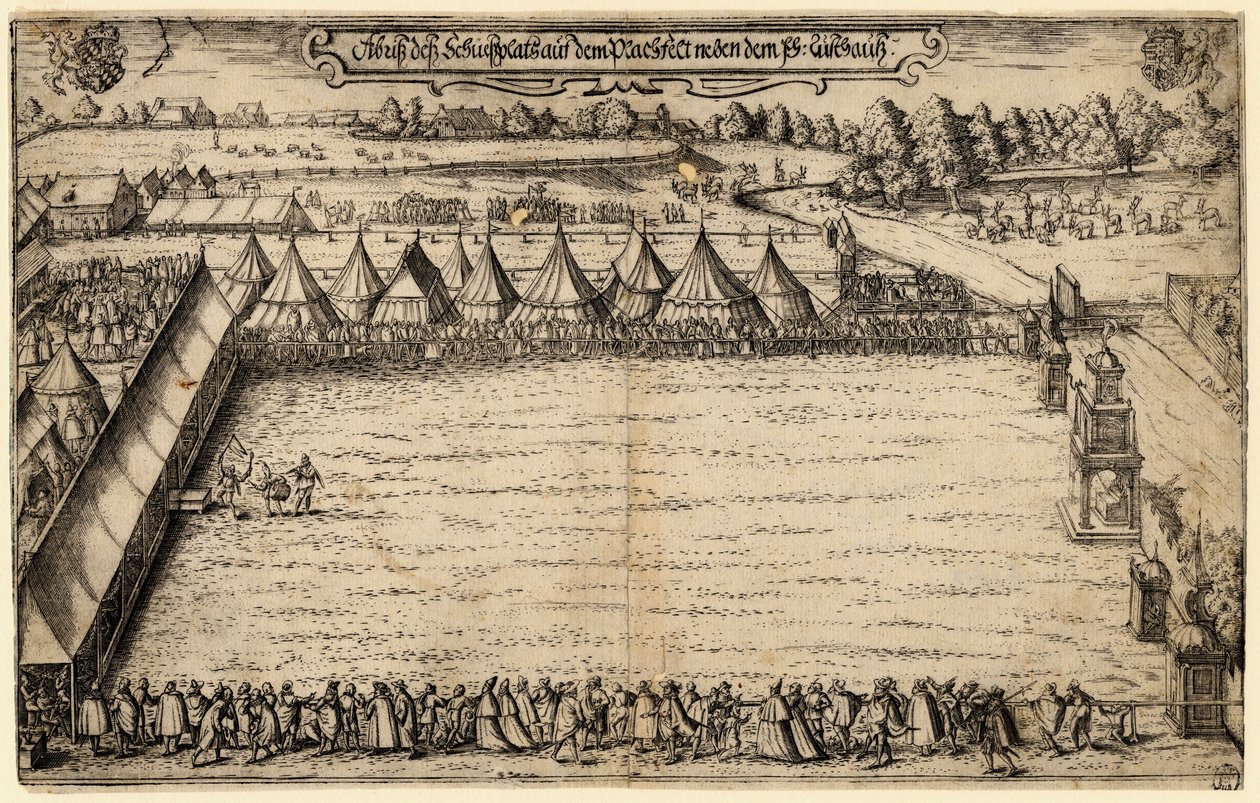 Armborstbågskyttarna i München, 1599 av Alexander Mair