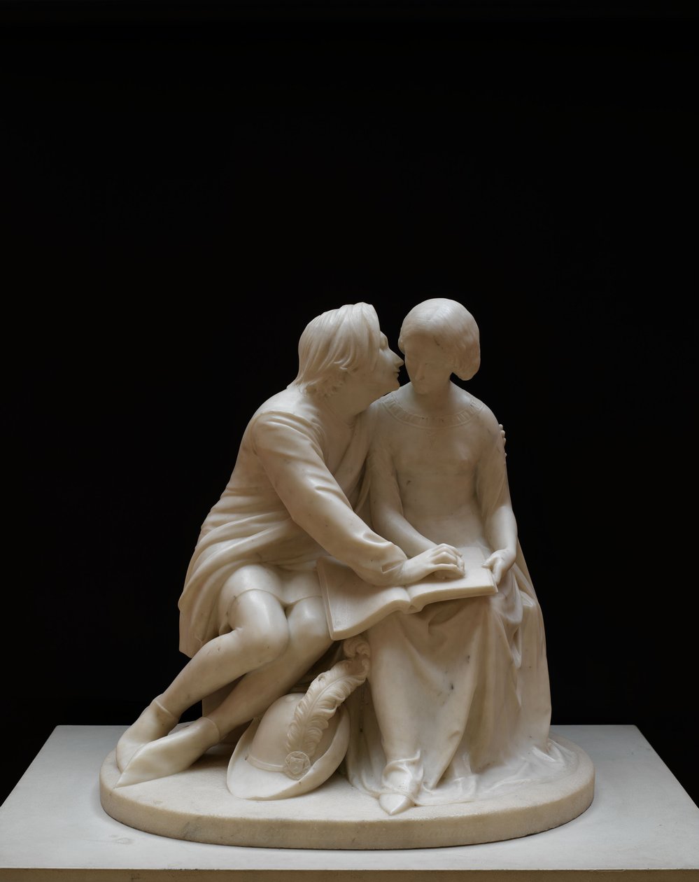 Paolo och Francesca, 1852 av Alexander Munro