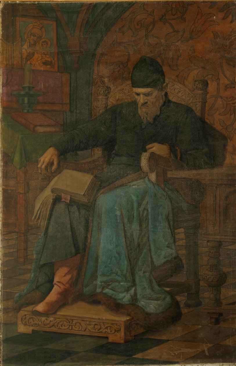 Tsar Ivan IV den förskräcklige av Alexander Nikanorovich Novoskoltsev