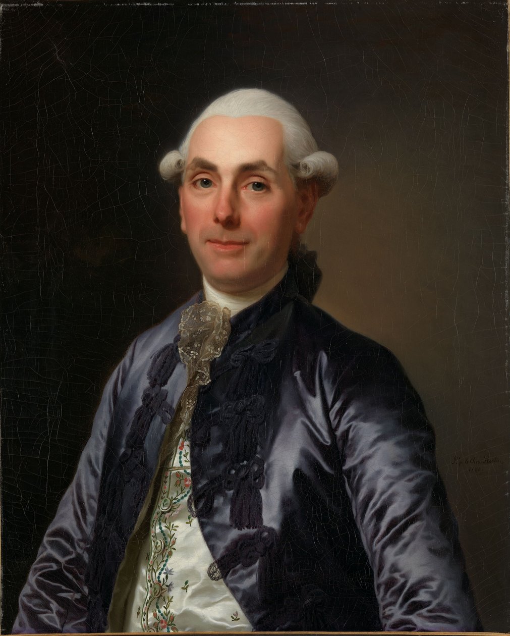 François Puissant från La Villeguérif av Alexander Roslin