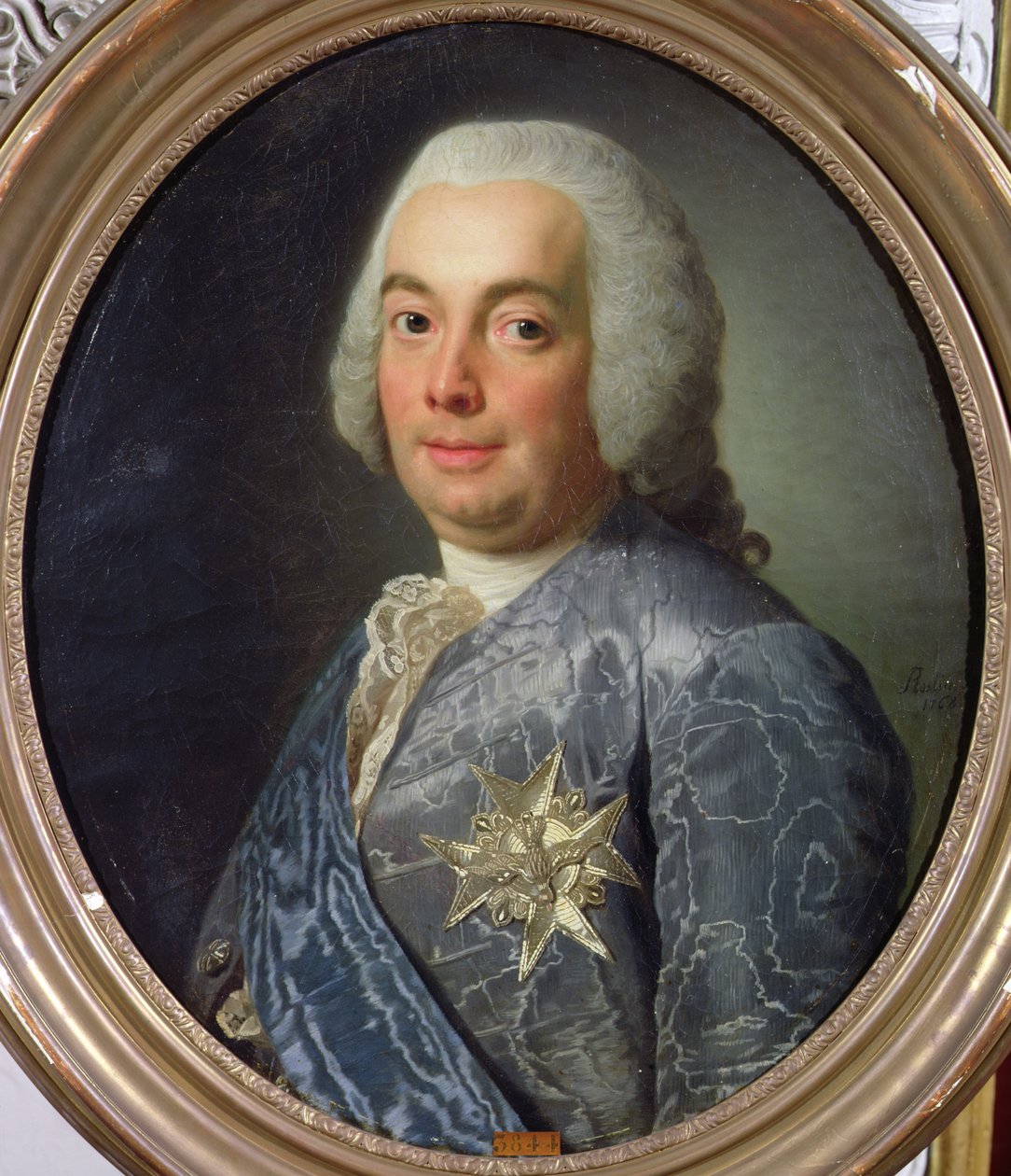 Henri-Léonard Bertin (1720 -92), greve av Bourdeille, finansgeneral av Alexander Roslin