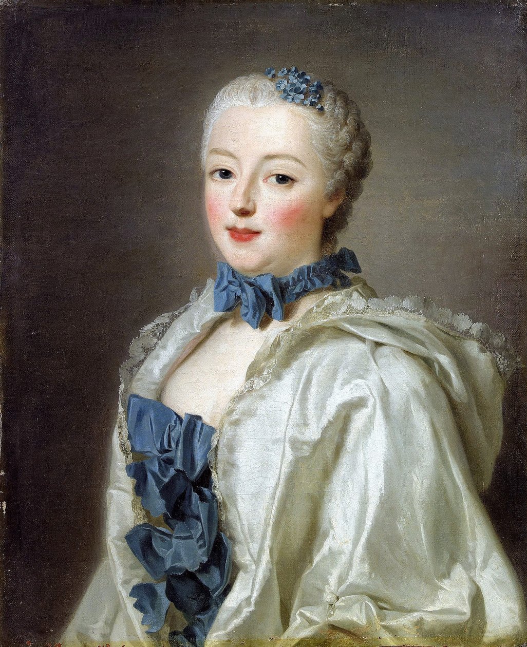 Porträtt av Farncoise Marguerite de Sévigné, grevinna av Grignan (1646-1705) av Alexander Roslin