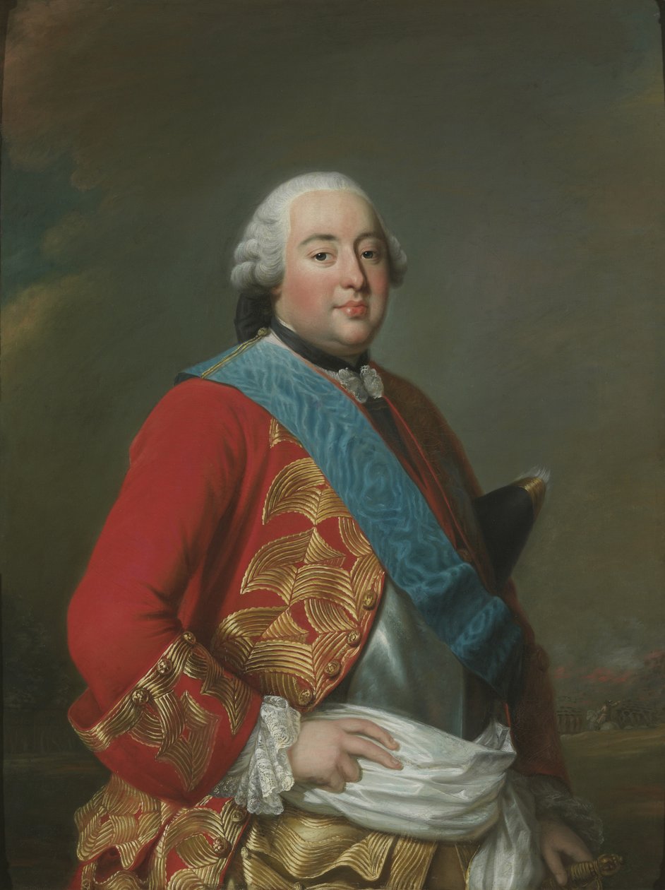 Porträtt av Louis Philippe I 1725-1785, Duce de Orléans, ca 1770 av Alexander Roslin