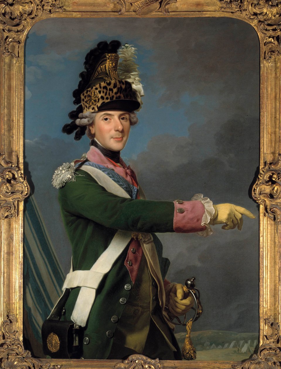 Porträtt av Louis de France (1729-1765) delfin, son till Ludvig XV Målning av Alexandre Roslin (1718-1793) av Alexander Roslin