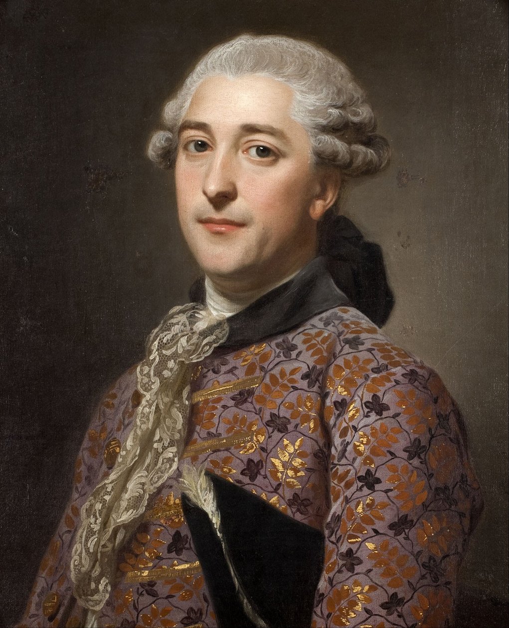 Porträtt av prins Vladimir Borisovich Golitsyn 1731-1799, 1762 av Alexander Roslin