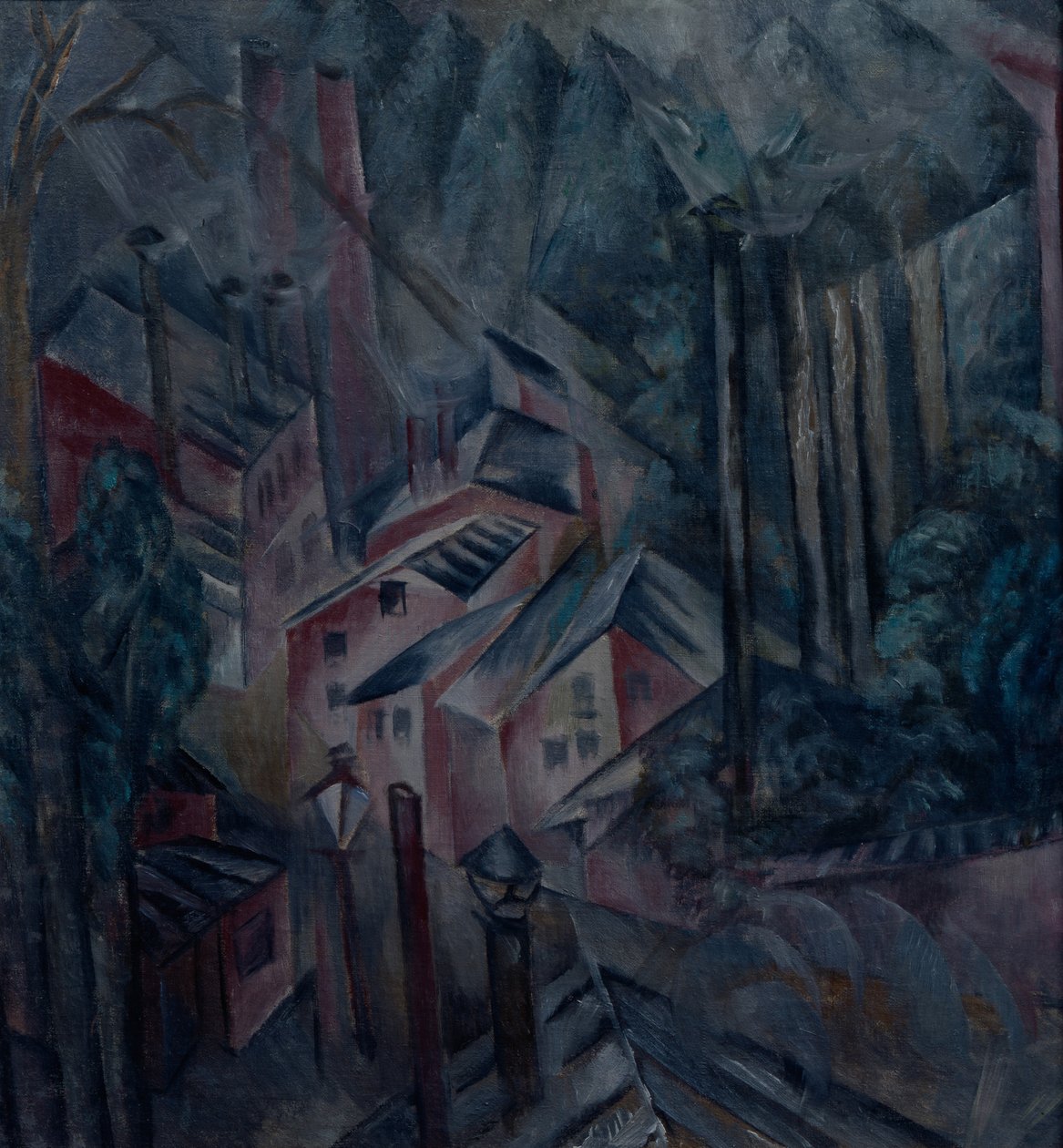 Staden, 1919 av Alexander Vasilyevich Shevchenko