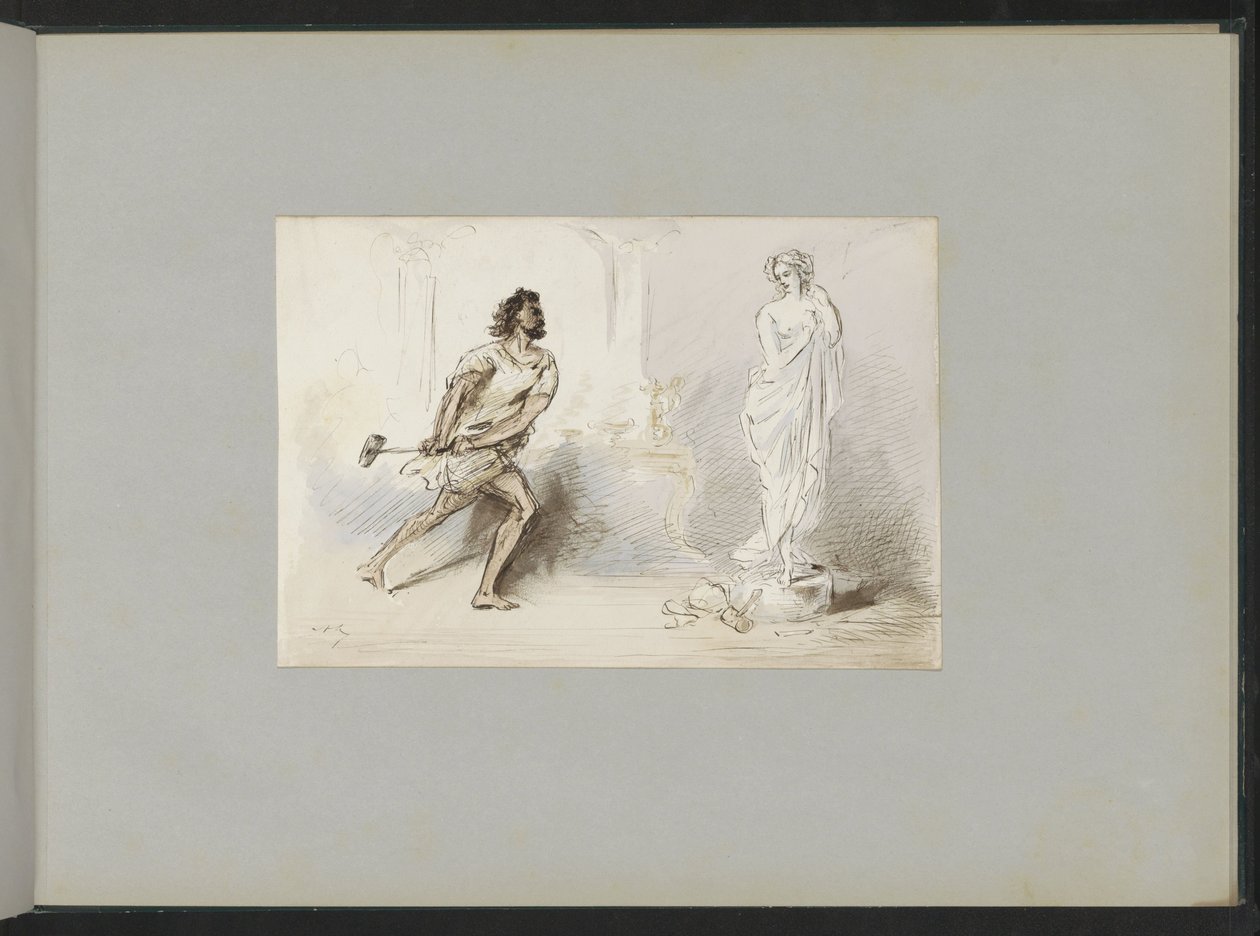 Pygmalions Galatea av Alexander Ver Huell