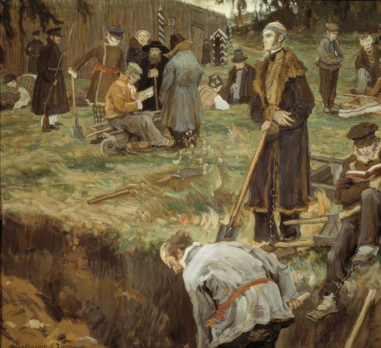 Decembristerna i Chita av Alexander Viktorowitsch Morawow