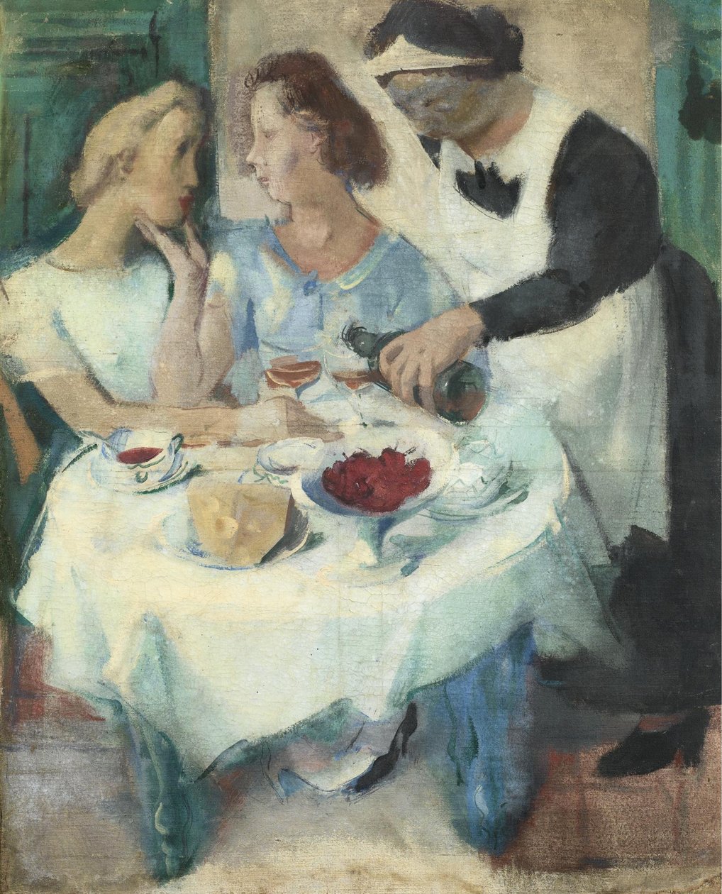 Café La Rotonde. av Alexander Yevgenyevich Yakovlev