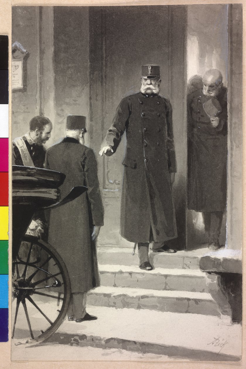 Kejsare av Österrike Franz Joseph I av Alexander Zick