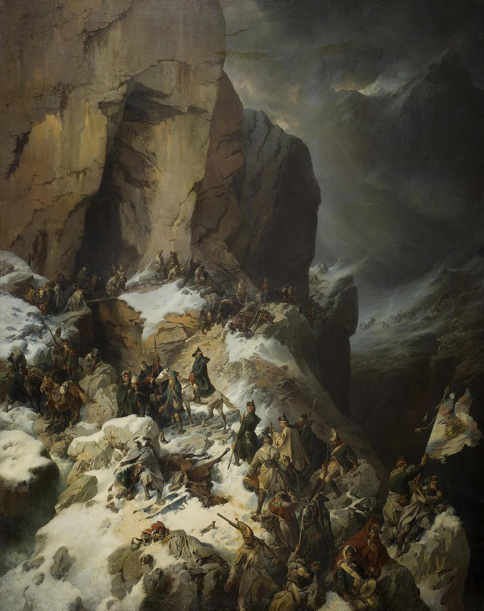 Suvorov korsar Panixpasset, 1860 av Alexander von Kotzebue