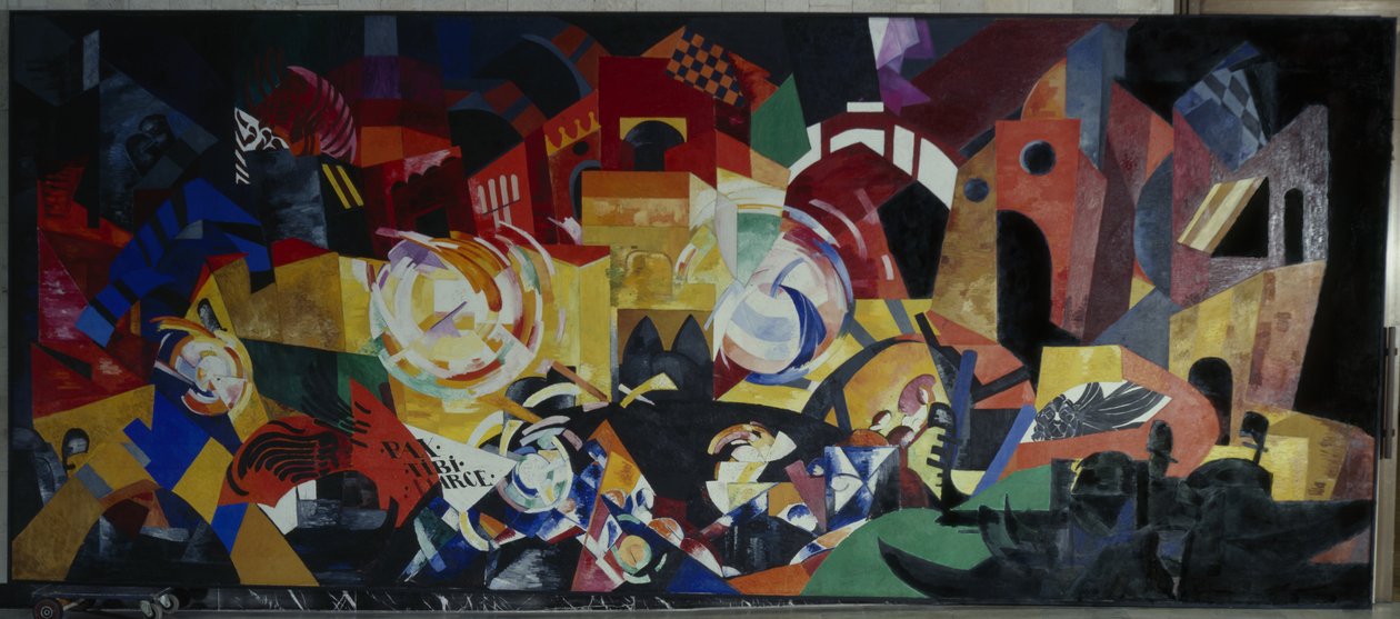 Venedig, 1918 av Alexandra Alexandrowna Exter