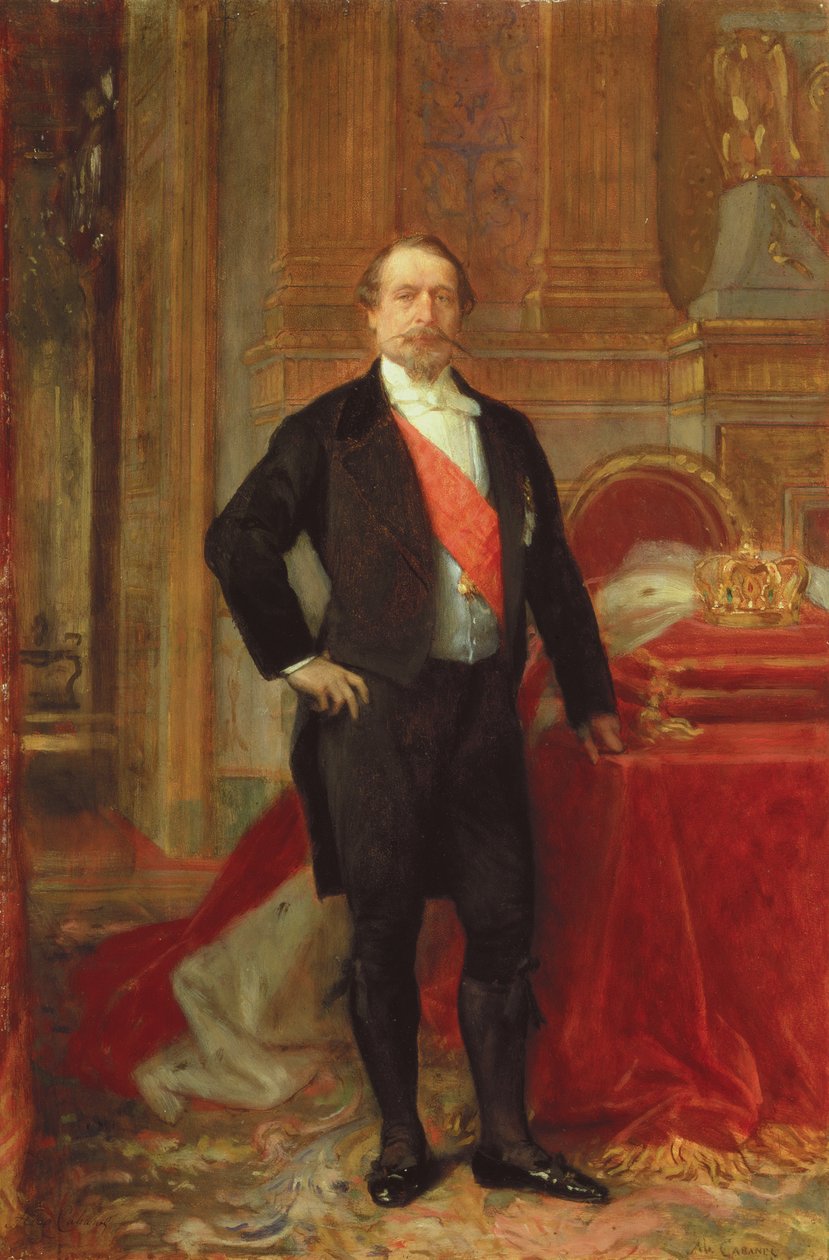 Napoleon III, omkring 1865 av Alexandre Cabanel