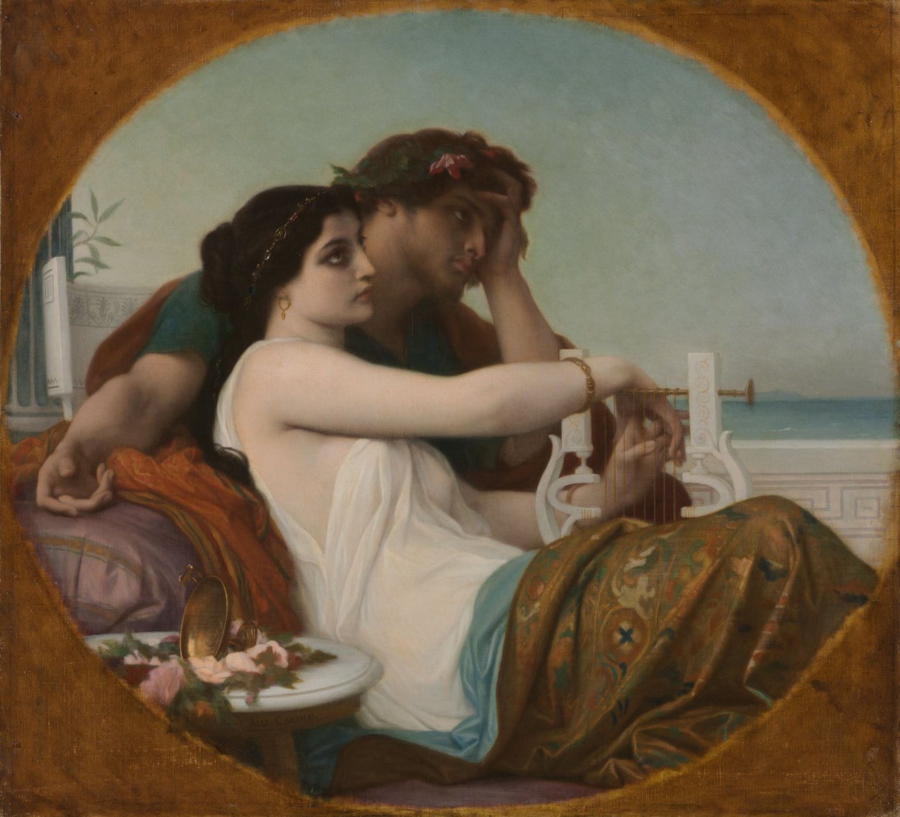 Alger och Bonifatius av Alexandre Cabanel