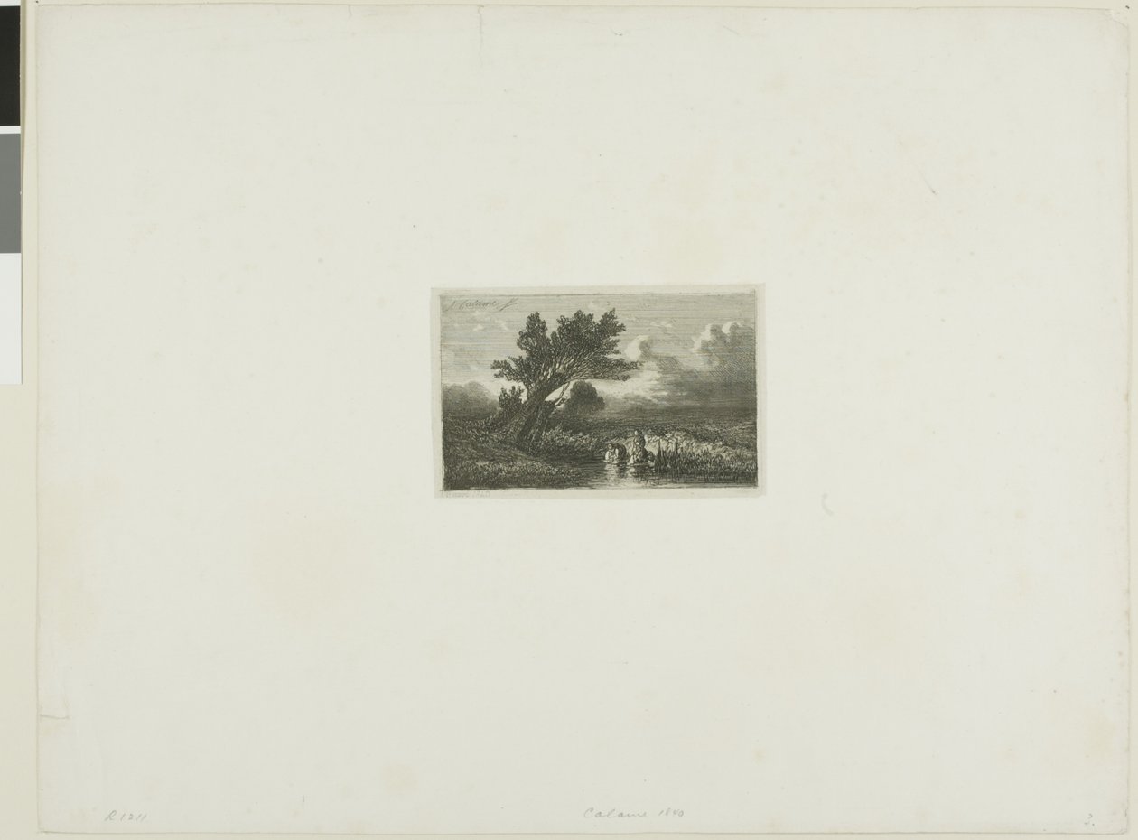 Alplandskap av Alexandre Calame