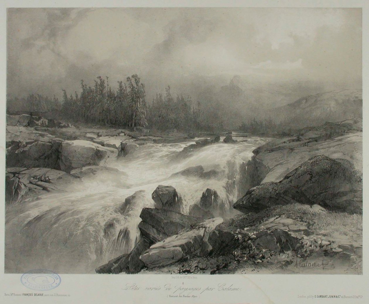 Utan titel av Alexandre Calame