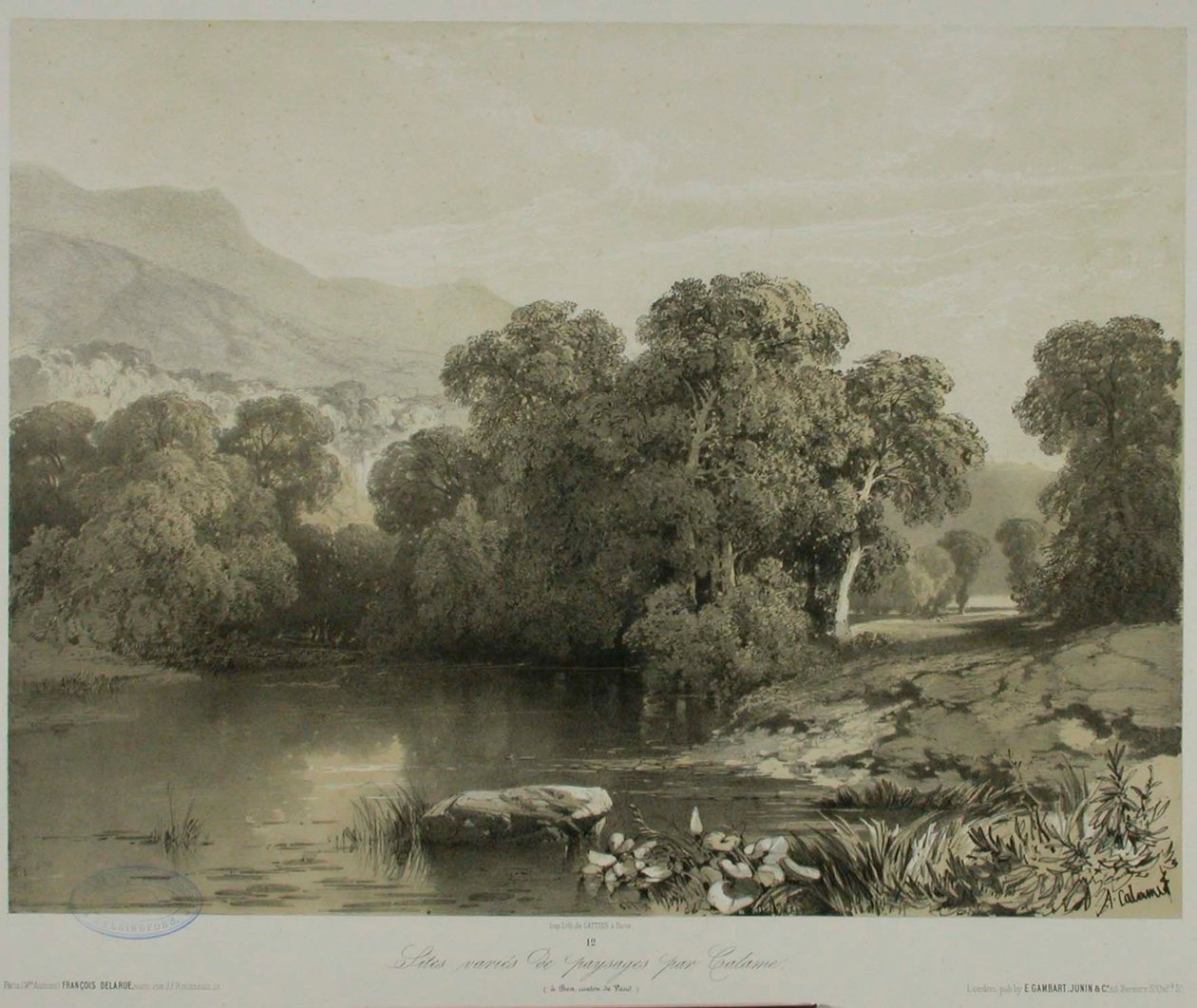 Utan titel av Alexandre Calame