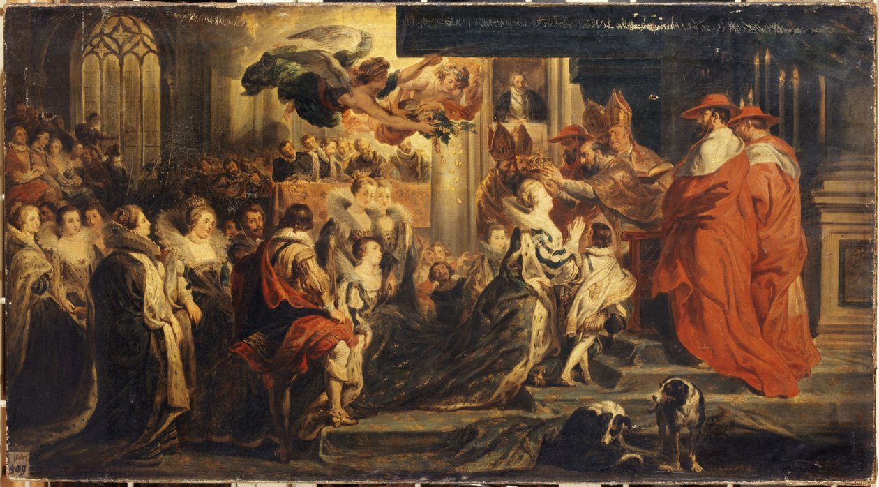 Kröningen av Marie de Medici, 13 maj av Alexandre Colin
