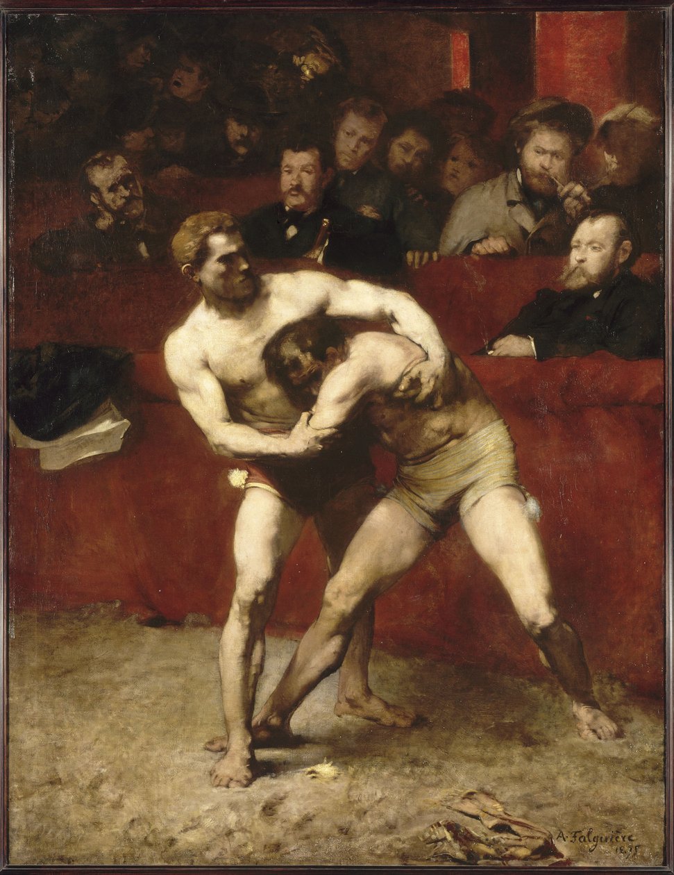 Brottare av Alexandre Falguière