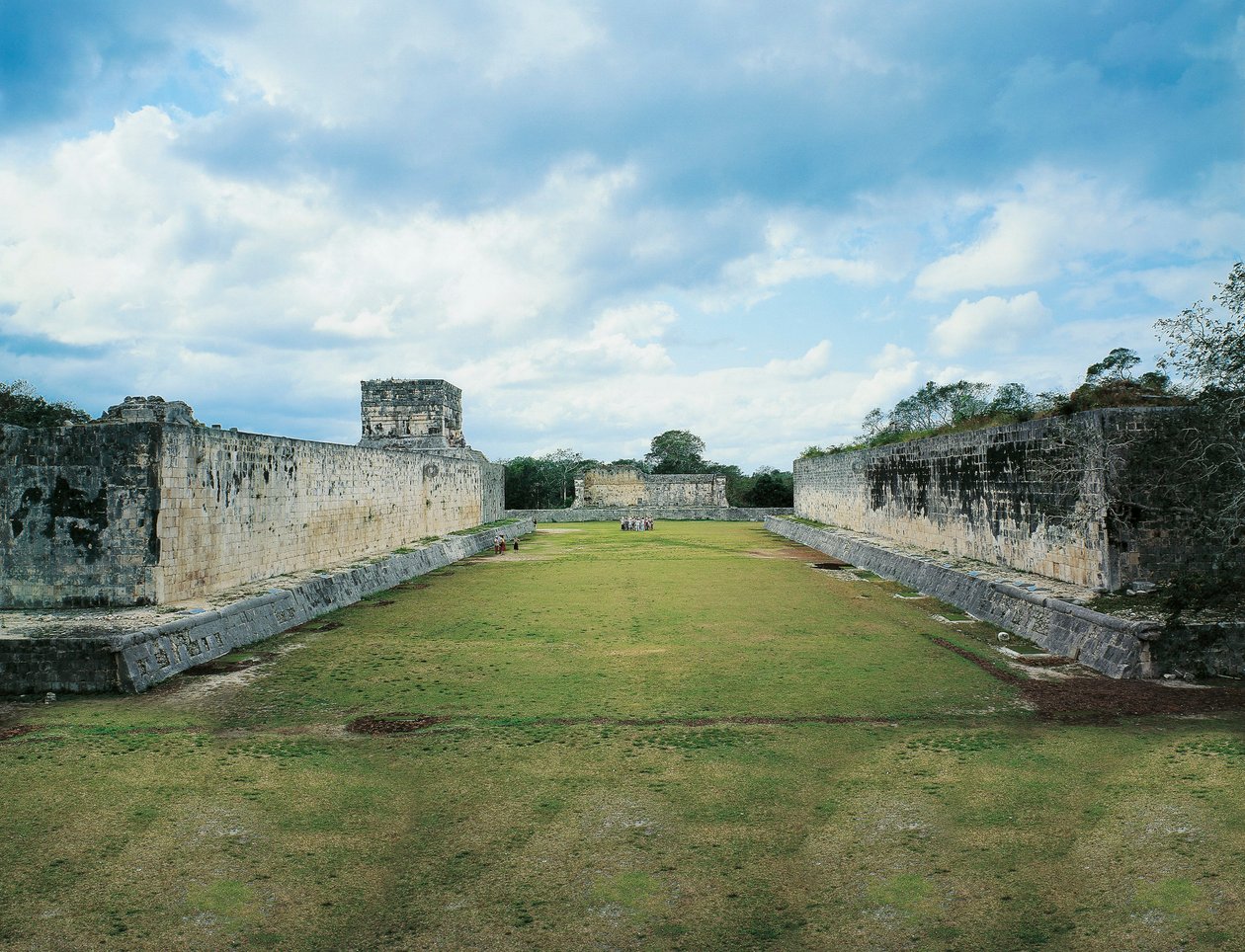 Mexiko, Yucatan State, Chichen Itza, Great Ballcourt av Nicolas Toussaint Charlet