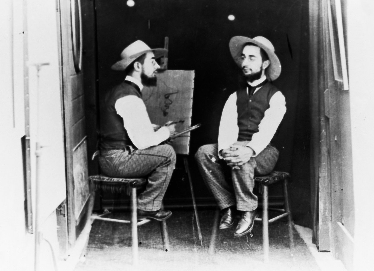 Den franske målaren Henri de Toulouse Lautrec (Albi av Nicolas Toussaint Charlet