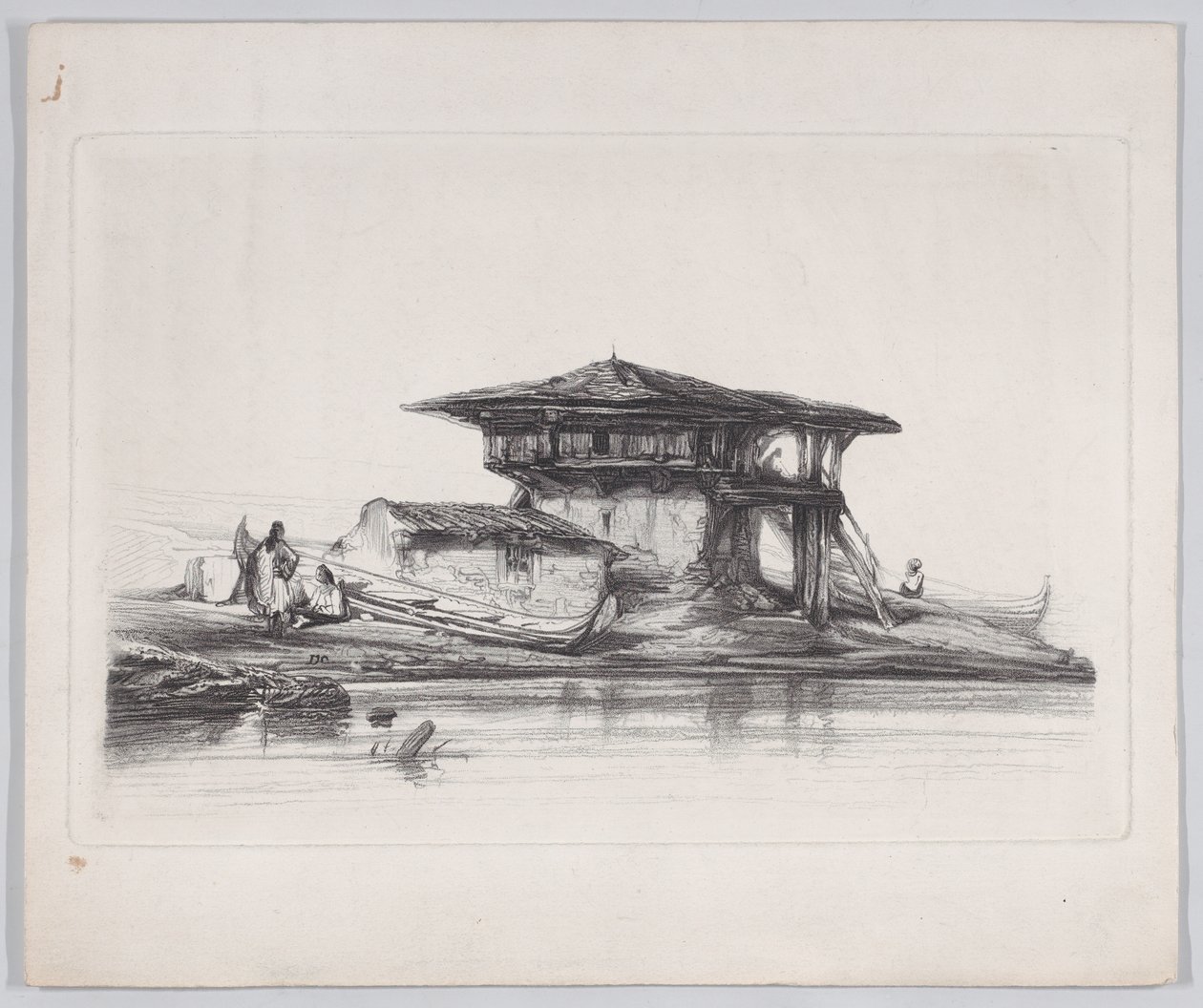 Ett hus i Smyrna, 1839. av Alexandre Gabriel Decamps