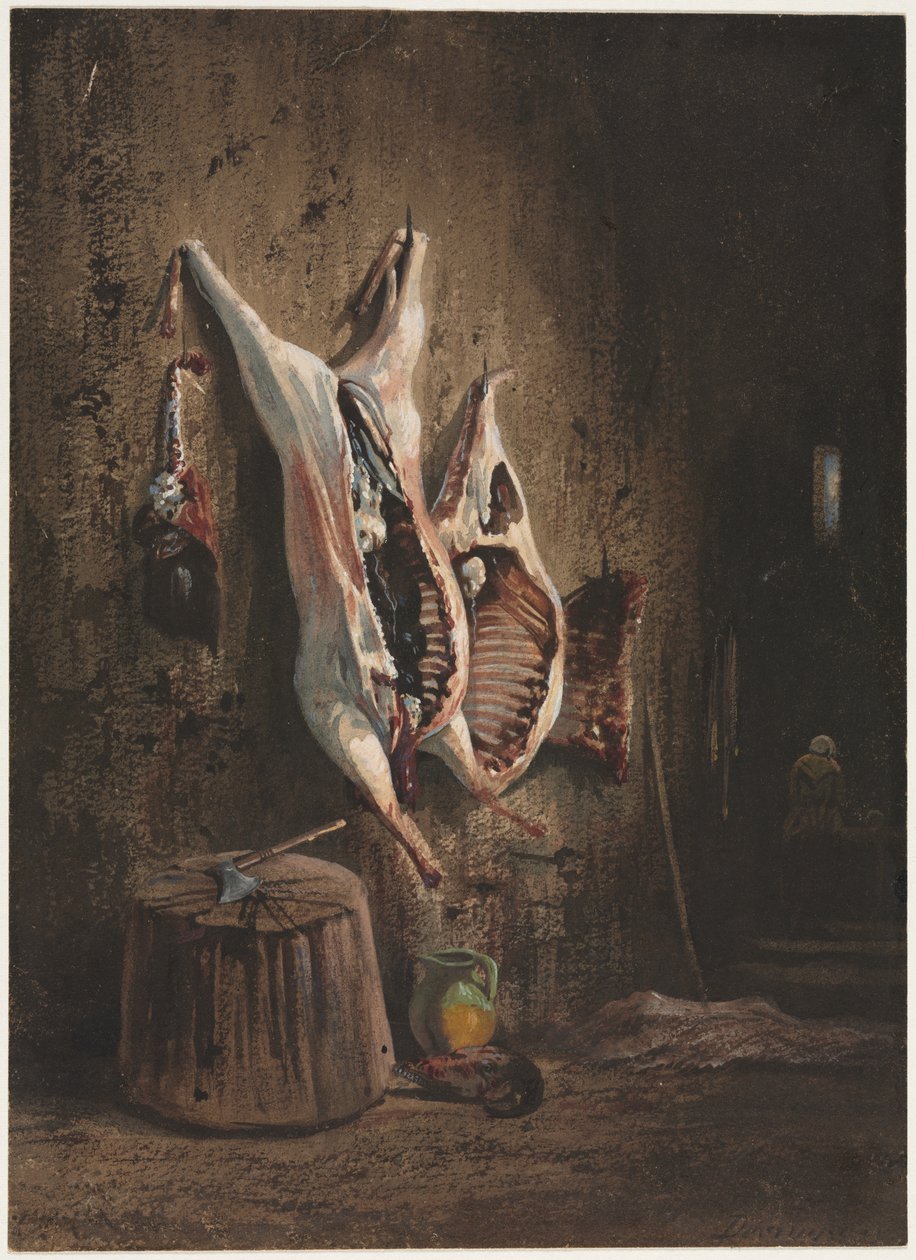 Kadaver av Alexandre Gabriel Decamps