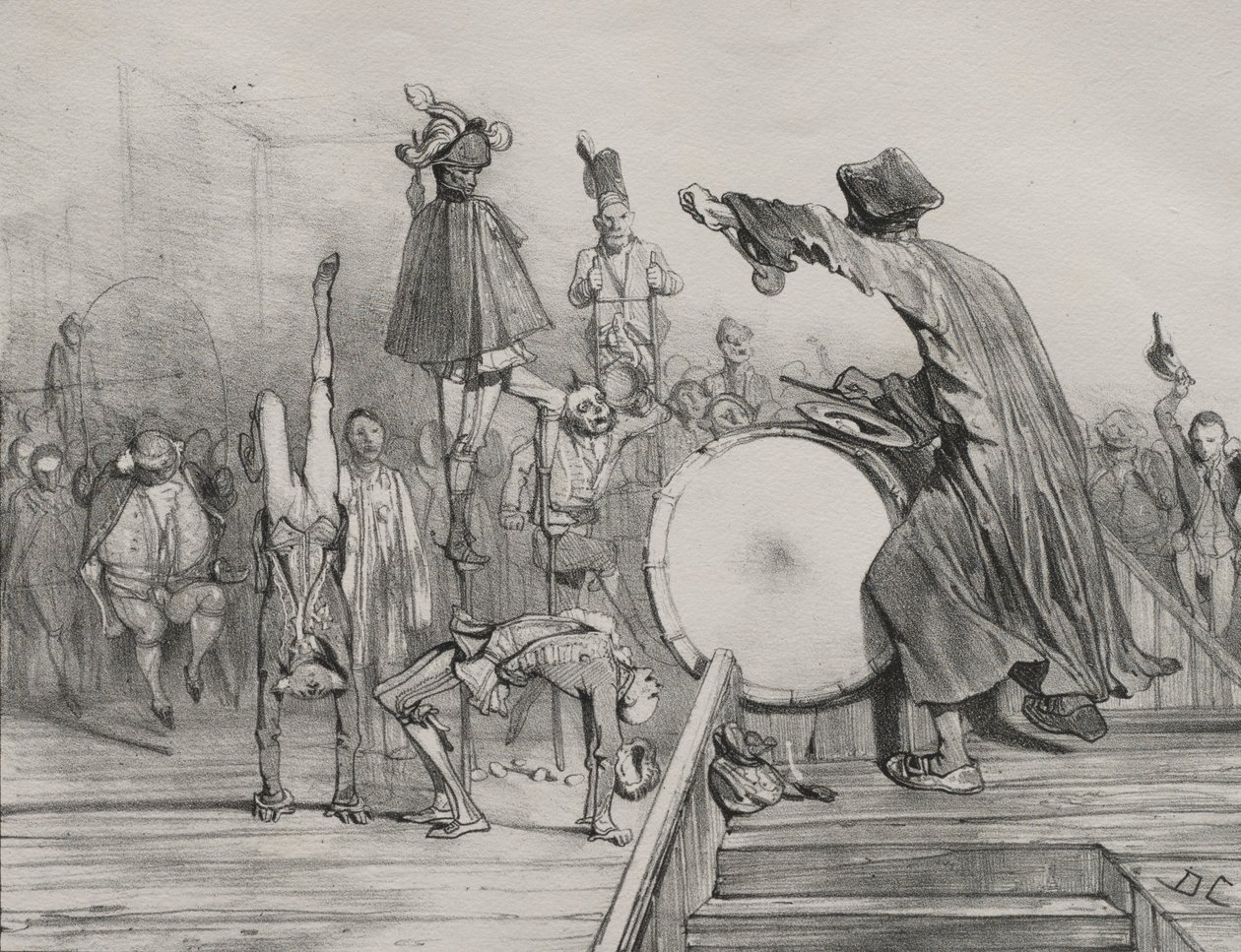Stor tumlare!, 1830-1831. av Alexandre Gabriel Decamps