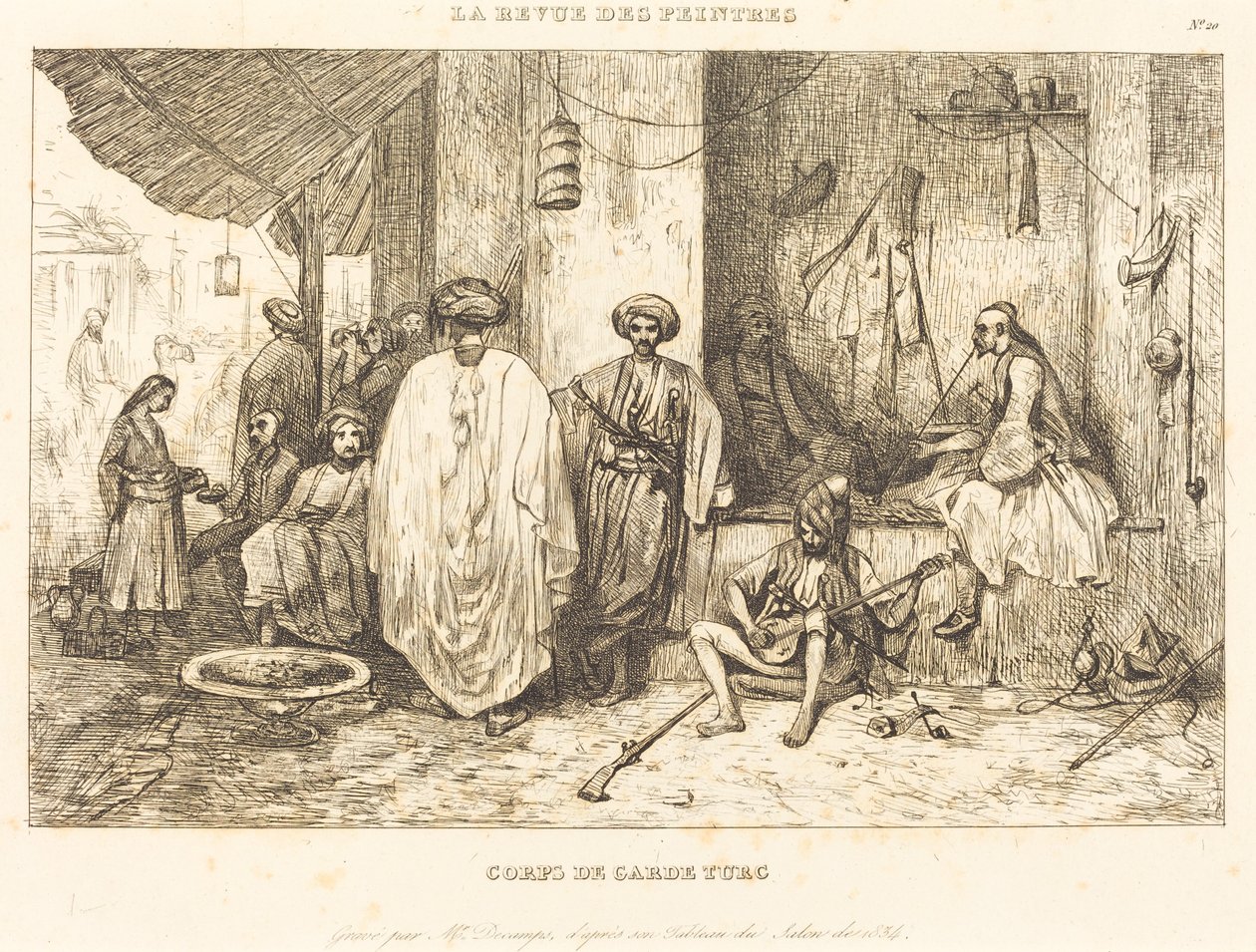 Vakthuset av Alexandre Gabriel Decamps