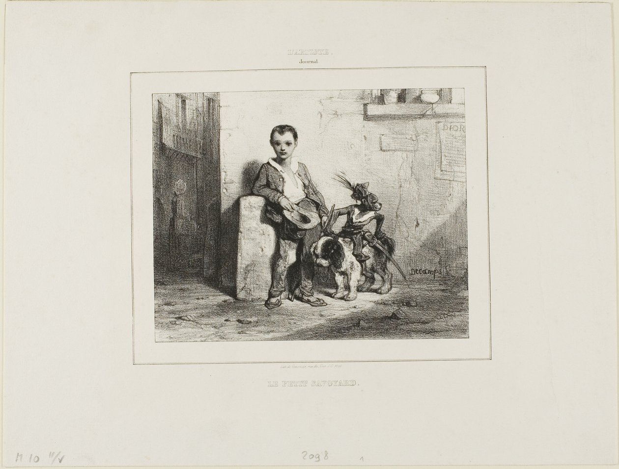 Lilla Savoyarden av Alexandre Gabriel Decamps